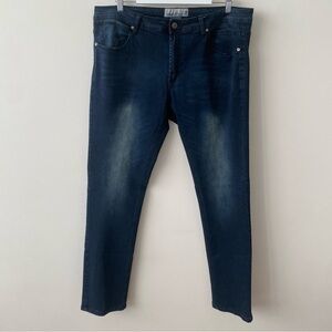 Paper Denim & Cloth Straight Jeans Men's Deep Indigo Jeans Size 36x32